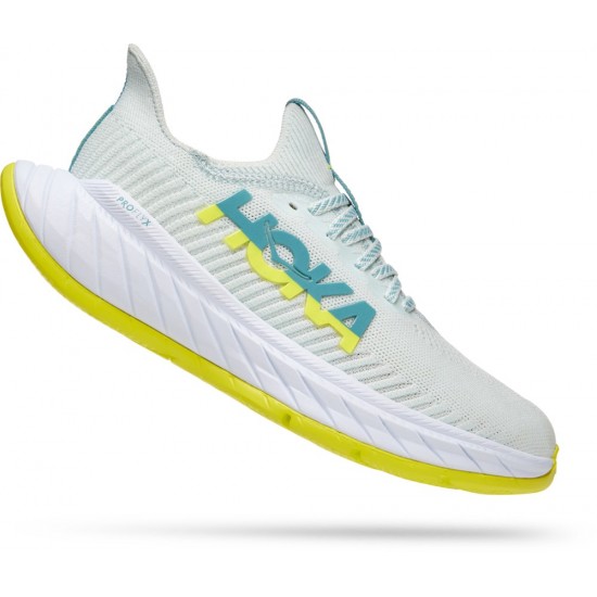 Hoka Carbon X 3 Road Running Shoes Billowing Sail/Evening Prim Women