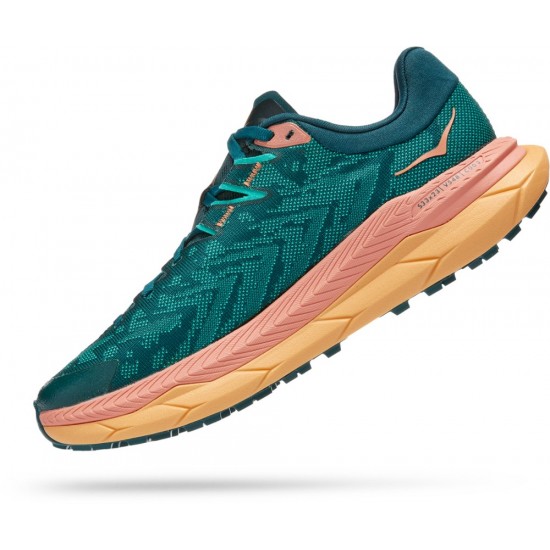 Hoka Tecton X Trail Running Shoes Deep Teal/Water Garden Women