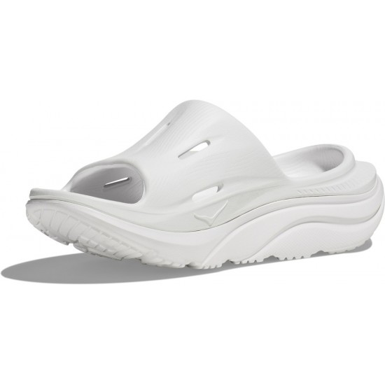 Hoka ORA Recovery 3 Slides White/White Men