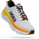 Hoka Bondi 7 Road Running Shoes Nimbus Cloud/Radiant Yellow Men