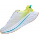 Hoka Bondi X Road Running Shoes White/Evening Primrose Men