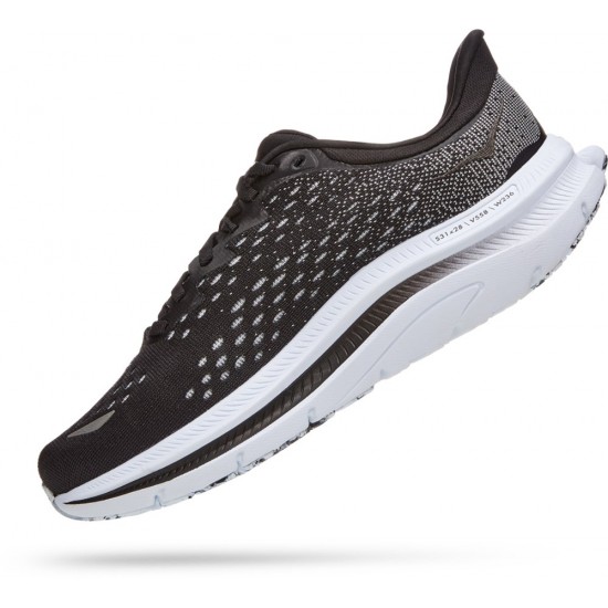 Hoka Kawana Road Running Shoes Black/White Women