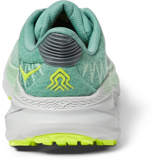 Hoka Challenger 7 Trail Running Shoes Mist Green/Trellis Women