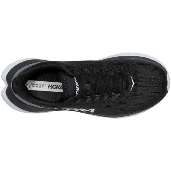 Hoka Mach 4 Road Running Shoes Black/Dark Shadow Women