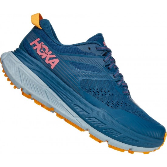 Hoka Stinson ATR 6 Trail Running Shoes Moroccan Blue Women