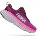 Hoka Bondi 8 Road Running Shoes Beautyberry/Grape Wine Women