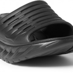 Hoka ORA Recovery Slides Black/Black Women