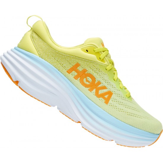 Hoka Bondi 8 Road Running Shoes Butterfly/Evening Primrose Men