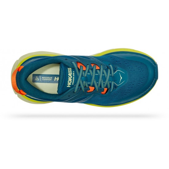 Hoka Stinson ATR 6 Trail Running Shoes Blue Coral/Butterfly Men