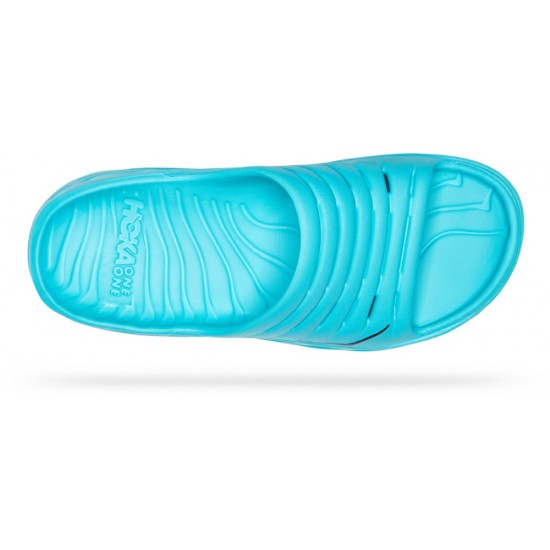 Hoka ORA Recovery Slides Scuba Blue/Bellwether Blue Men