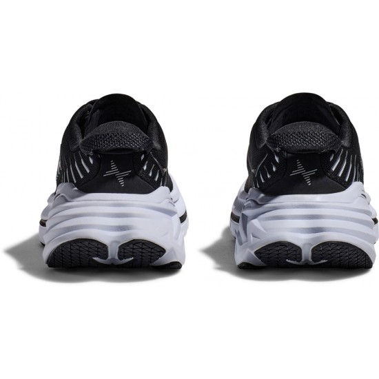 Hoka Bondi X Road Running Shoes Black/White Men